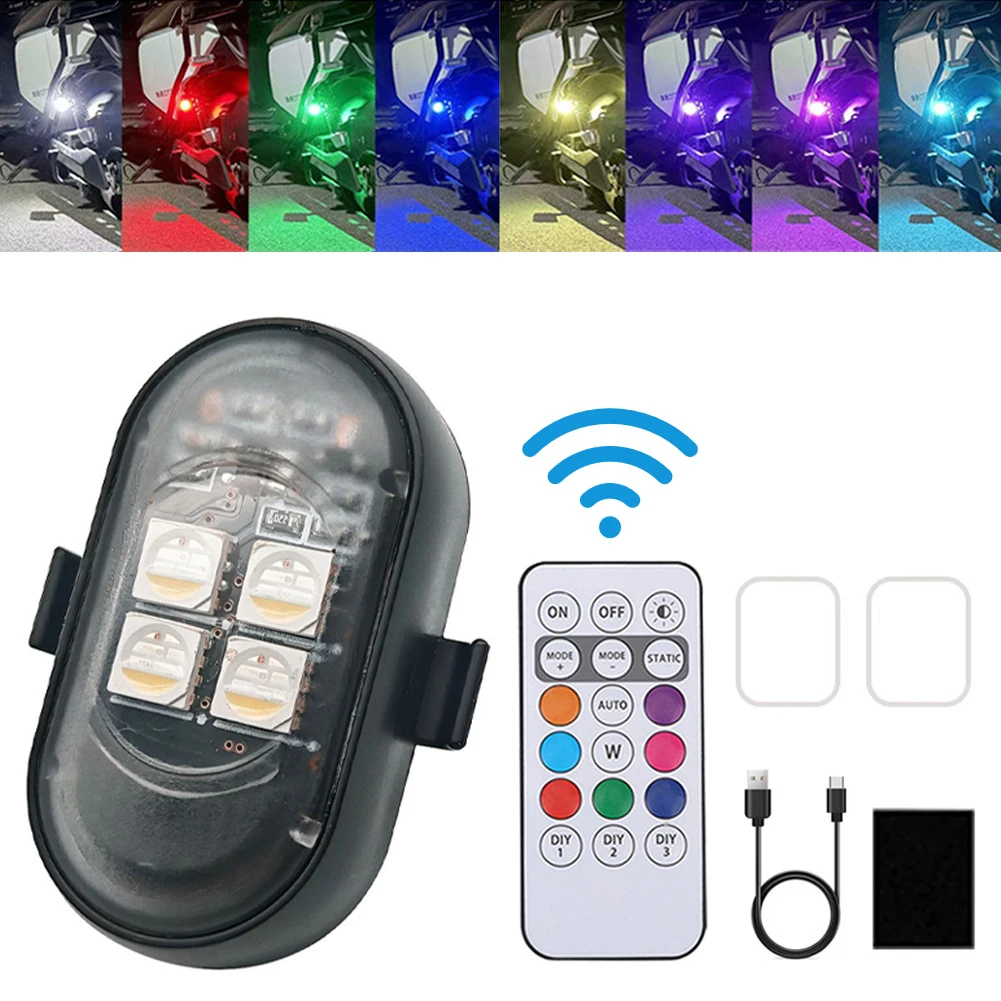 1-8 шт., перезаряжаемые через  – обзор и цена Drone Strobe Light