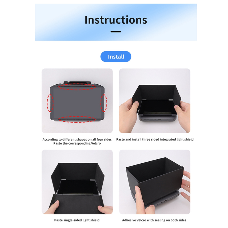CJSD-для DJI Mavic 4 Pro солнц – обзор и цена Drone Controller Hood