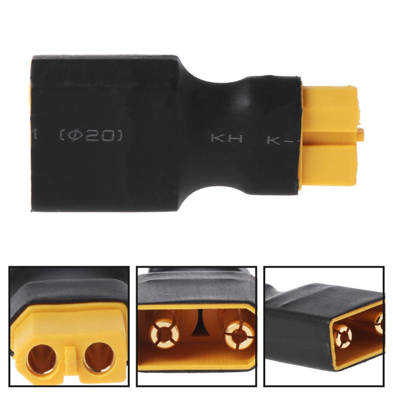 Переходник XT90 (штекер) на XT – обзор и цена Drone Battery Adapter