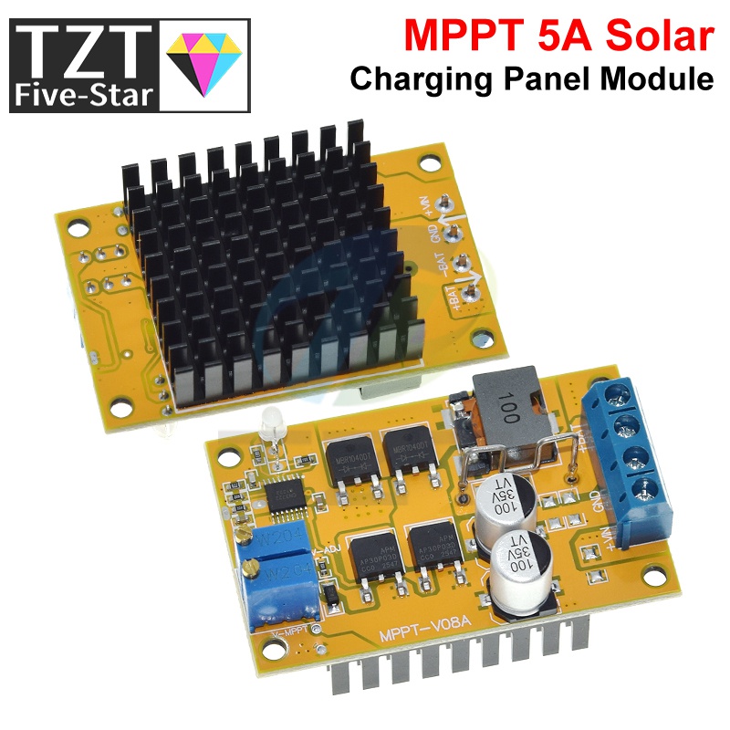 TZT 5A MPPT Контроллер регулят – обзор и цена Drone Solar Charger